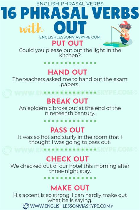 16 Phrasal Verbs With Out Learn English With Harry 👴