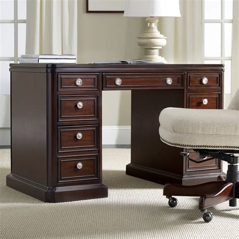 Hooker furniture executive desks offer a luxurious and timeless look. Hooker Furniture Executive Desk with 4 Right & 4 Left ...