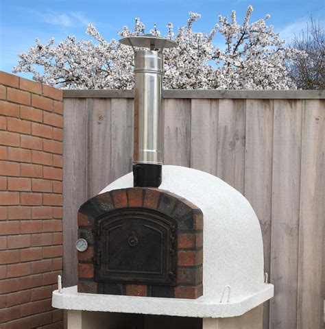 Therefore, you have to decide the dimensions and design of the oven from the very beginning. Premier Wood Fired Pizza Oven with Stand | Patio Life