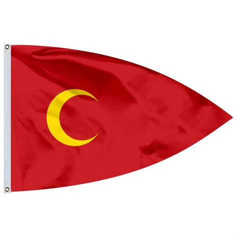 Turkey Ottoman Empire Flag X Cm X Ft D Polyester High