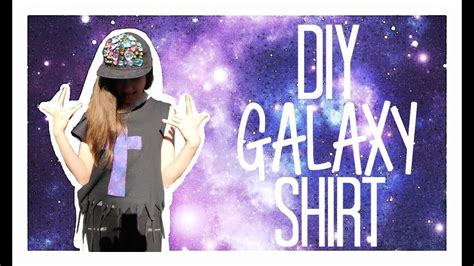 Diy Galaxy Shirt Youtube