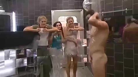 Big Brother Uks Arthur Fulford Shower Completely Naked Female Hot Sex