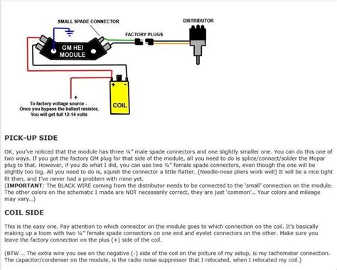 Mopar Hei Conversion Wiring Diagram Auto Wiring