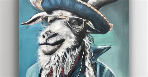 Vincent Van Goat By Inessa Ivascanin