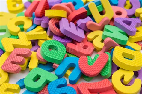 Letters Of Alphabet Jigsaw Puzzle Stock Photo Image Of Dexterity