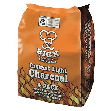 Instant Light Charcoal Bags