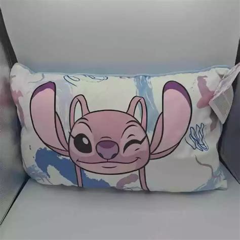 Primark Exclusive Disney Lilo And Stitch Throw Pillow Angel 11 X 19 £3342 Picclick Uk