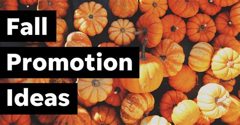 12 Free Fall Promotional Ideas For Small Businesses