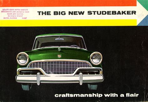 1956 Studebaker Brochures