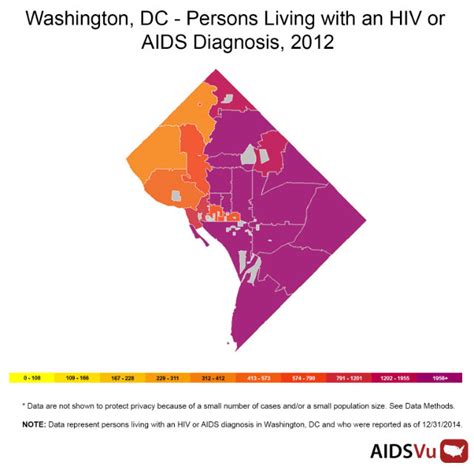 Interactive Map Breaks Down Hivaids Rates In The District By Ward Zip