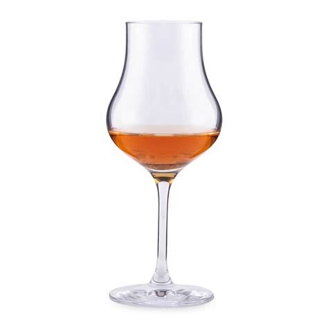 Urban Bar Whiskey And Spirit Stemmed Crystal Tasting Glasses 4 Oz Set Of 6