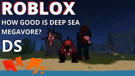 Roblox Dinosaur Simulator How Good Is Deep Sea Megavore Youtube
