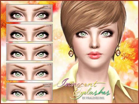 my sims 3 blog innocent eyelashes by pralinesims