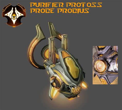 Starcraft 2 Purifier Protoss Probe Probius By Deviantart