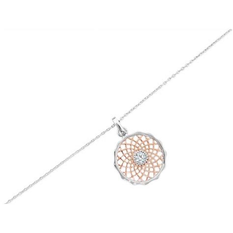 Rose Gold Plated Necklace P19075 Jewellery From Accessories By Park