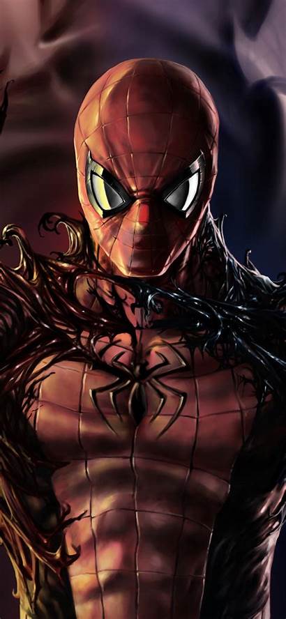 Venom Carnage Spiderman Spider Artwork Iphone Wallpapers