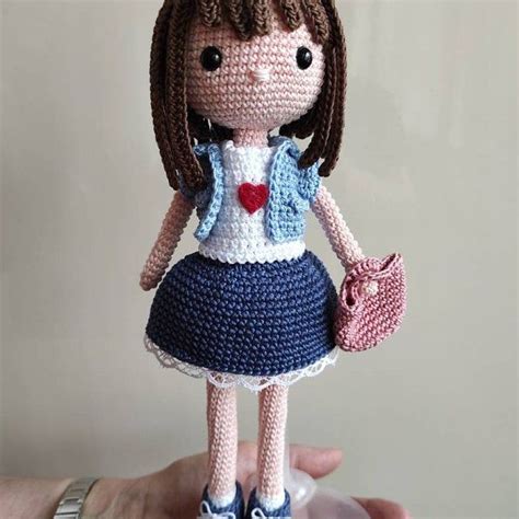 doll vera crochet amigurumi doll crochet doll with removable etsy amigurumi doll crochet
