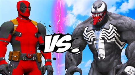 Deadpool Vs Venom Epic Battle Teamsuper Youtube