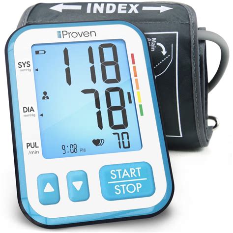 Iproven Bpm 656 Home Blood Pressure Monitor With Upper Arm Cuff 120