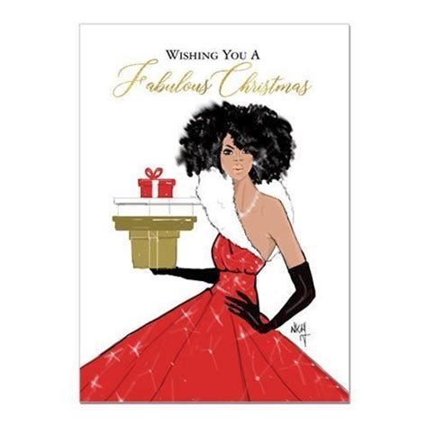 african american expressions christmas diva fabulous christmas boxed