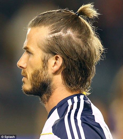 David Beckham Brings Back Ponytail Look For Disastrous La Galaxy Game
