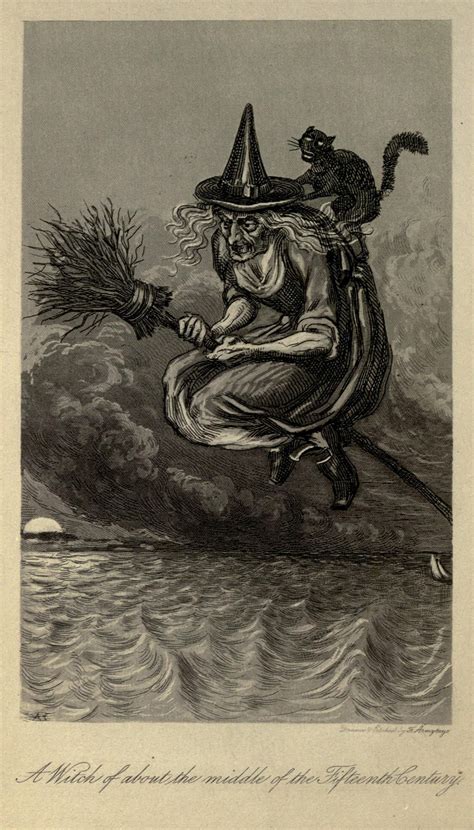 A Nostalgic Halloween Witch Illustration