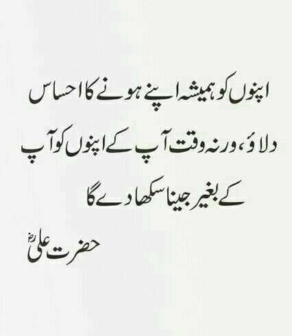 Hazrat Ali R A Ke Aqwal Part