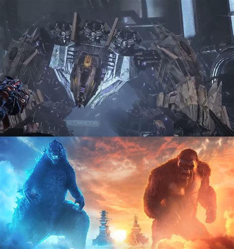 Godzilla And Kong Vs Trypticon Wfc 3 By Mnstrfrc On Deviantart