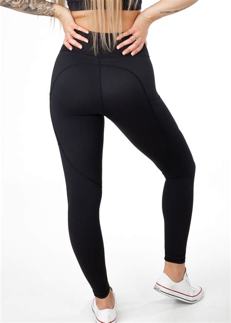 Empowered Black - V1 Leggings | Curve leggings, Best leggings, See through leggings