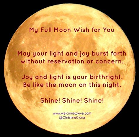 Full Moon Blessing Quotes