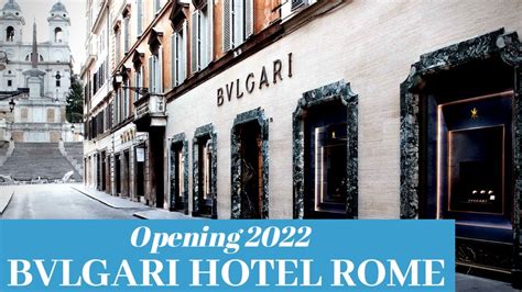 New Bulgari Hotel Rome Youtube