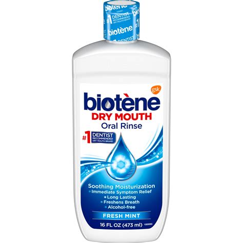 Biotene Fresh Mint Mouthwash For Dry Mouth Relief 16 Ounce Walmart