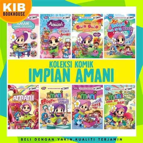 Koleksi Impian Amani Komik Buku Cerita Kanak Kanak Ana Muslim Shopee