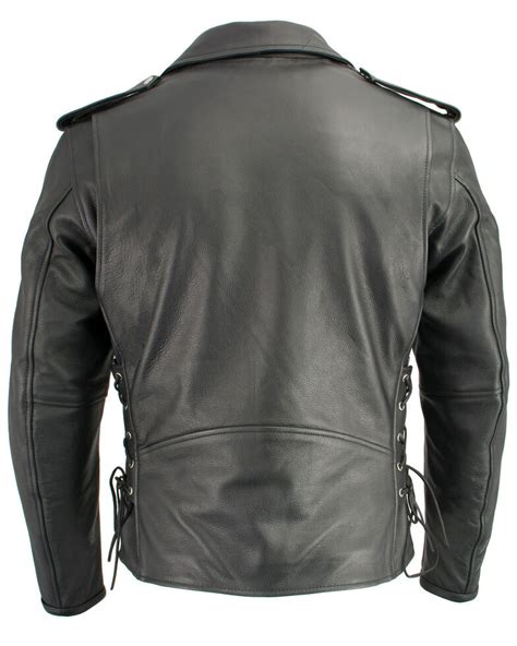 Milwaukee Leather Men S Classic Side Lace Concealed Carry Motorcycle Jacket Boot Barn
