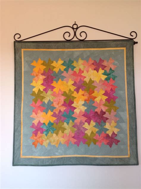 Tessellation Quilt Made Using My Hand Dyed Fabric Hand Dyed Fabric