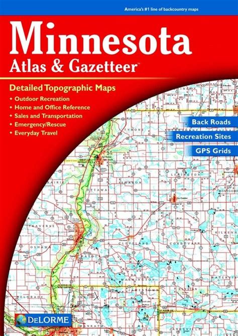 Delorme Maps Minnesota Atlas And Gazetteer Fontana Sports