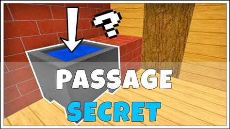 Tuto Passage Secret Ultra SÉcurisÉ Minecraft Youtube