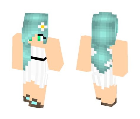 Download Girl In White Dress Minecraft Skin For Free Superminecraftskins