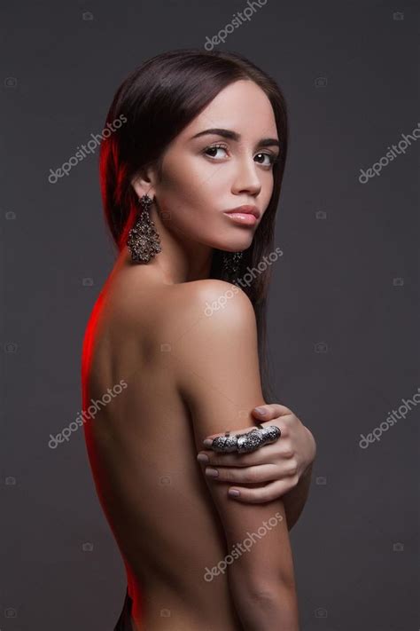 Nude Beautiful Girl With Jewelry Stock Photo By Photoagents 105580496