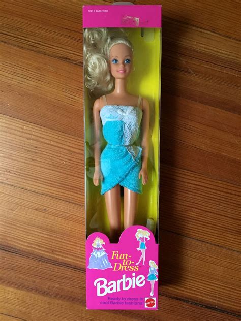 sale vintage 1992 fun to dress barbie doll new in box etsy dress barbie doll barbie barbie