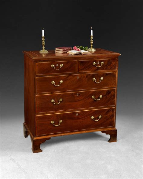 George Iii Mahogany Chest Of Drawers Antiques Atlas