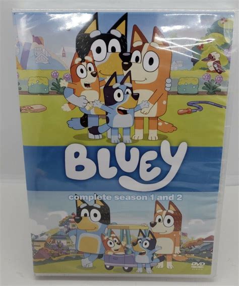 New Bluey Complete Season 1 And 2 Dvd Sealed Viễn Chí Bảo
