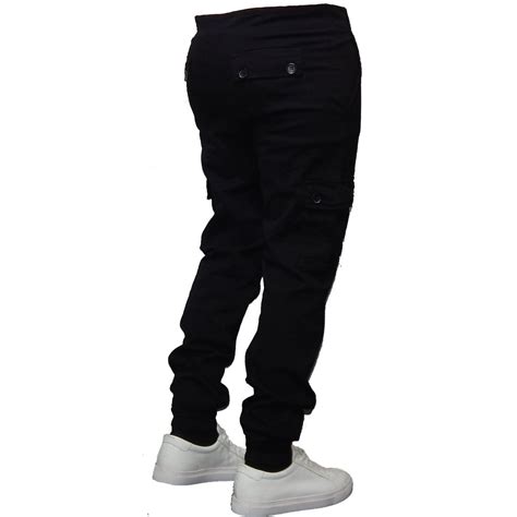 Pantalon Cargo elastizado con puño Jeans710
