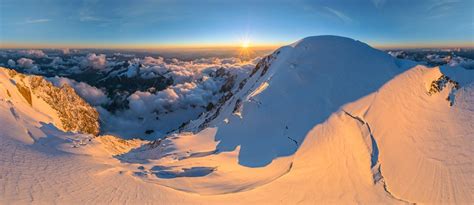 Mont Blanc Italy France 360° Aerial Panoramas 360° Virtual Tours