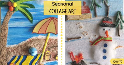 Seasonal Collage Art Teach Me Mommy