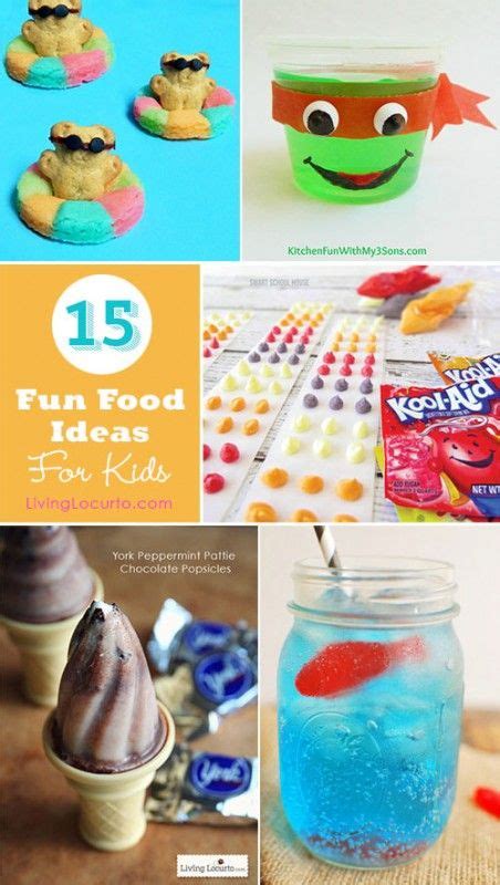 15 Summer Fun Food Ideas For Kids Fun Kids Food Summer Fun Food
