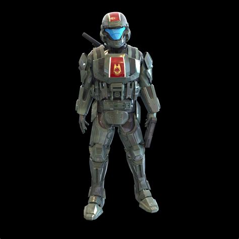 Halo Odst Armor Wearable 3d Model With Weapon Etsy Canada
