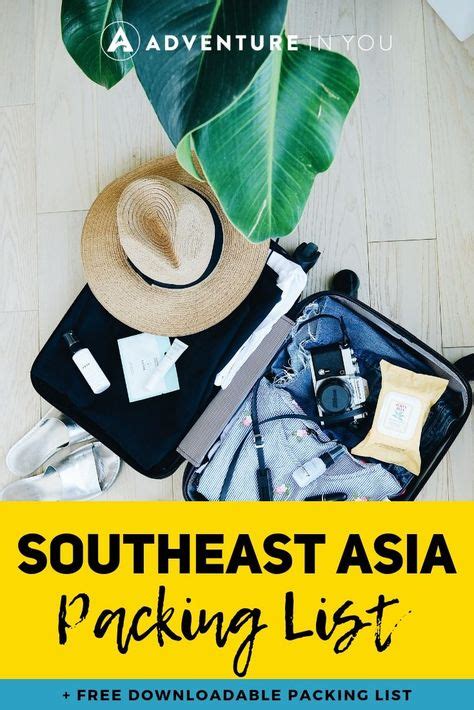 Southeast Asia Packing List Ultimate Guide On What To Bring Asia