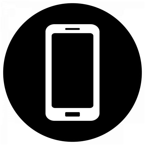 15 Cellphone Icon Png White Icon Phone Icon Mobile App Icon