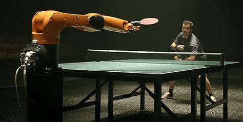 The Duel Timo Boll Vs Kuka Robot The Robo Ping Pong Challenge